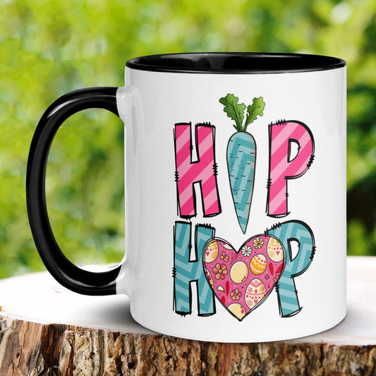 Easter Gifts, Easter Mug, Hip Hop Coffee Mug, Easter Bunny - Zehnaria - MORE HOLIDAYS & SEASONS - Mugs