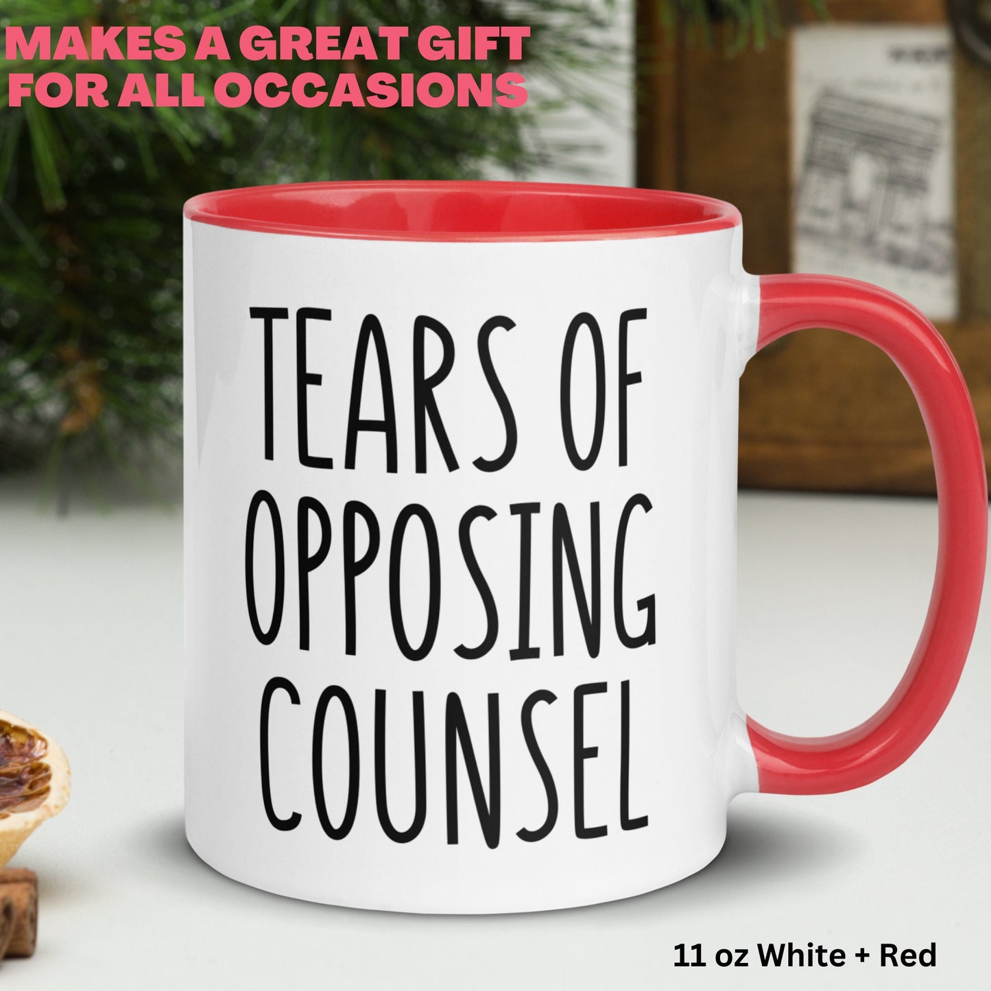 Lawyer Mug, Tears of Opposing Counsel Mug, Lawyer Coffee Mug, Law Student Mug - Zehnaria - CAREER & EDUCATION - Mugs