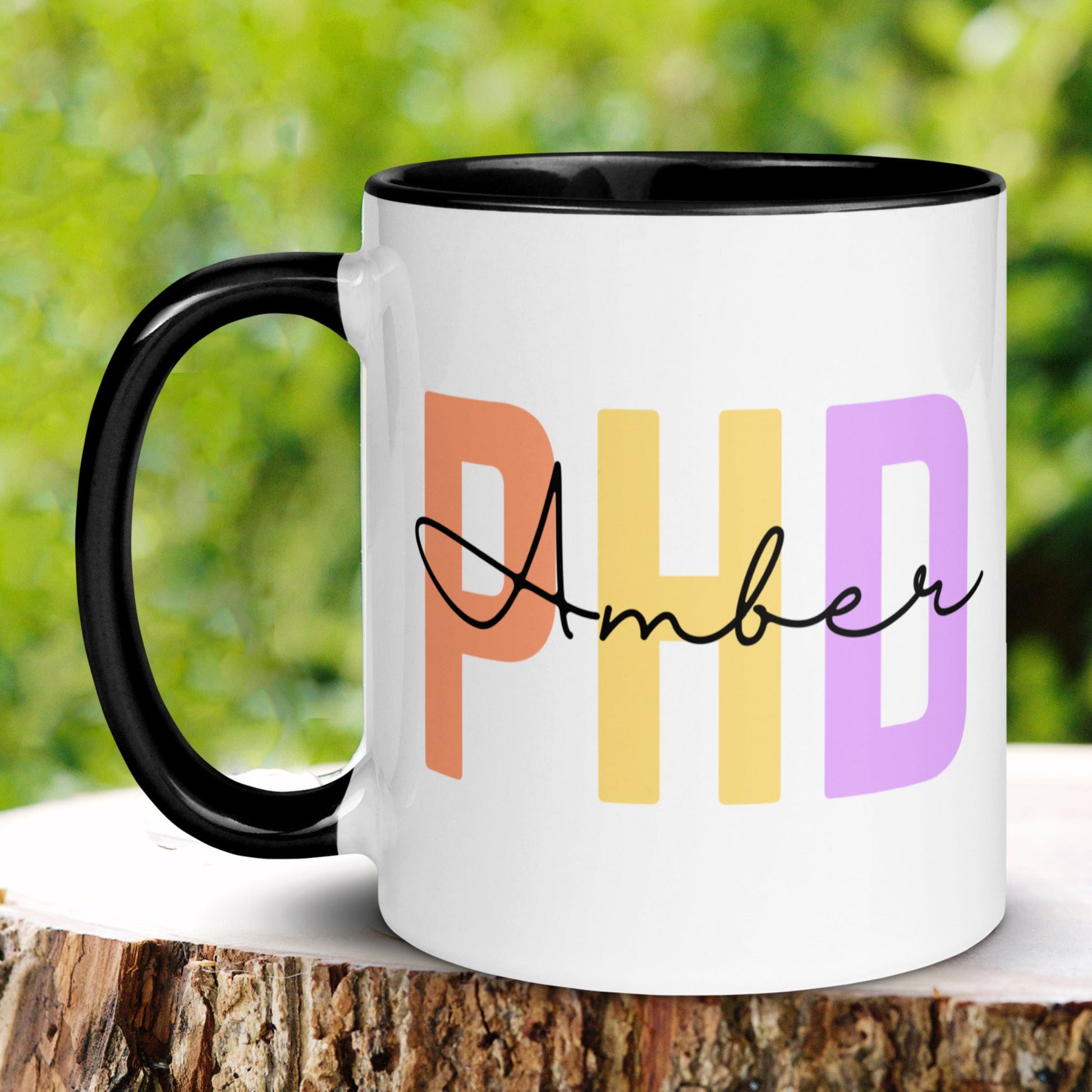 Graduation Gifts, PHD Mug, Doctorate Mug, Personalized Name Mug - Zehnaria - CAREER & EDUCATION - Mugs