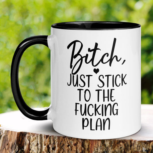 Bitch Mug, 15oz 11 oz, Funny Sarcastic Sassy Gift, Gag Gift - Zehnaria - FAMILY & FRIENDS - Mugs