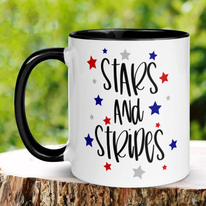 Happy 4th of July, Patriotic Mug, American Flag Gift, Fourth of July Coffee Mug - Zehnaria - CAREER & EDUCATION - Mugs