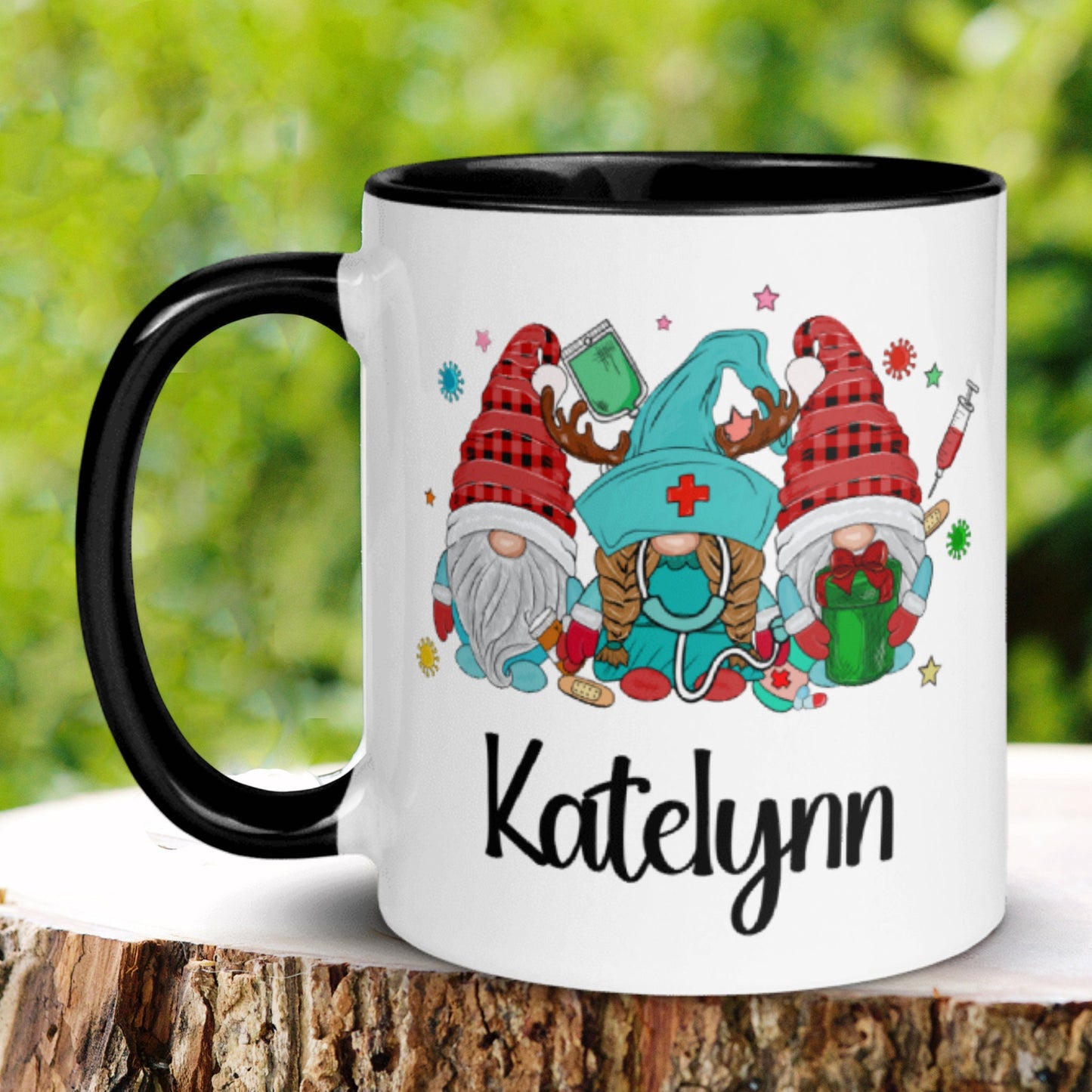 Personalized Nurse Mug, Nurse Gift, Christmas Gifts, Christmas Mug - Zehnaria - WINTER HOLIDAY - Mugs