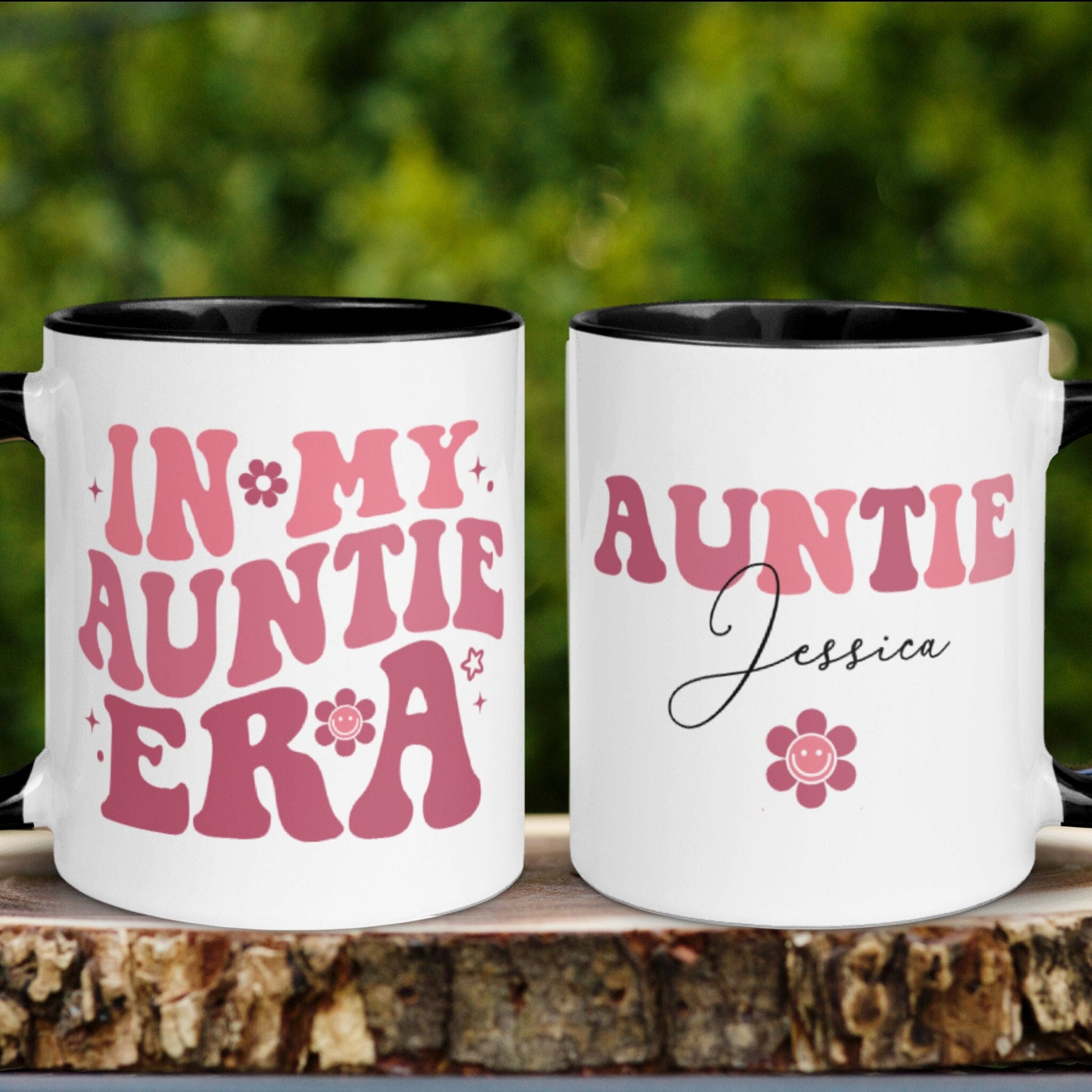 In My Auntie Era, Retro Mug, Aunt Gift, Gifts For Aunt - Zehnaria - FAMILY & FRIENDS - Mugs