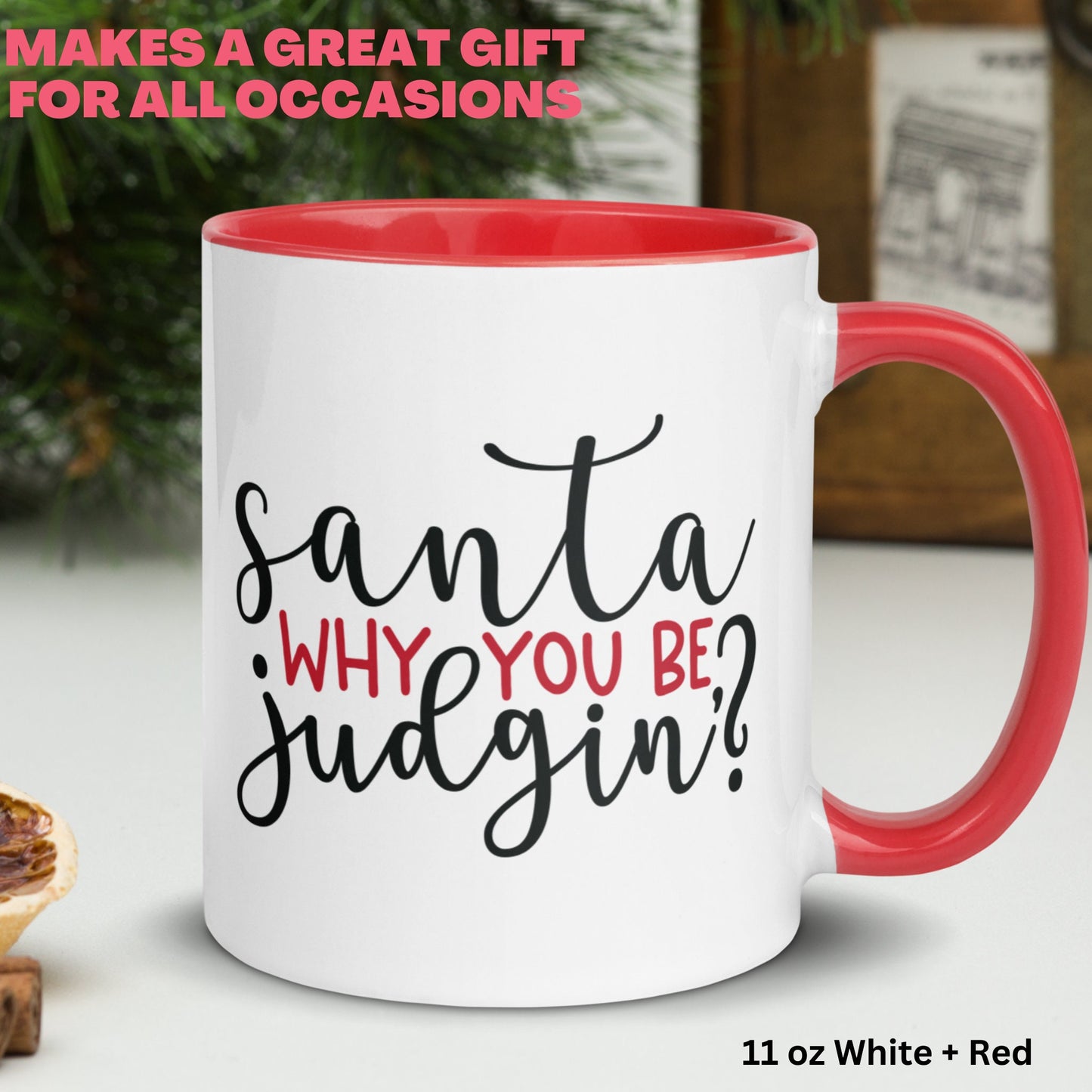 Christmas Gifts, Christmas Mug, Funny Mug, Funny Coffee Mugs - Zehnaria - WINTER HOLIDAY - Mugs