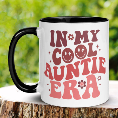 Cool Aunt Mug, Aunt Gift, Gifts For Aunt, In my Era - Zehnaria - FAMILY & FRIENDS - Mugs