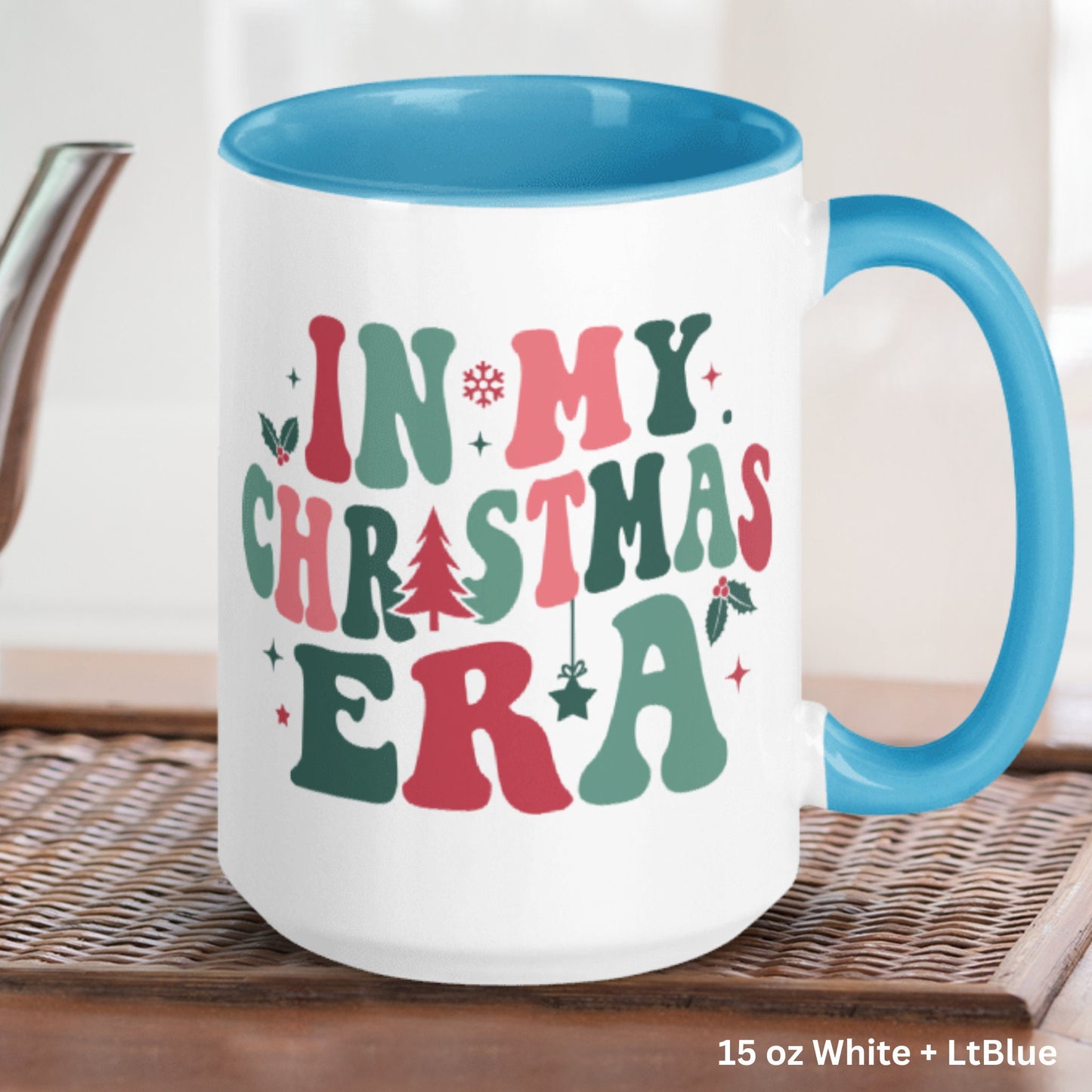 Christmas Gifts, Christmas Mug, In My Christmas Era, In My Era - Zehnaria - WINTER HOLIDAY - Mugs