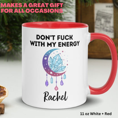 Don't Fuck With My Energy, Witch Mug, Halloween Mug Protect Your Energy, Witchy Gifts - Zehnaria - FUNNY HUMOR - Mugs