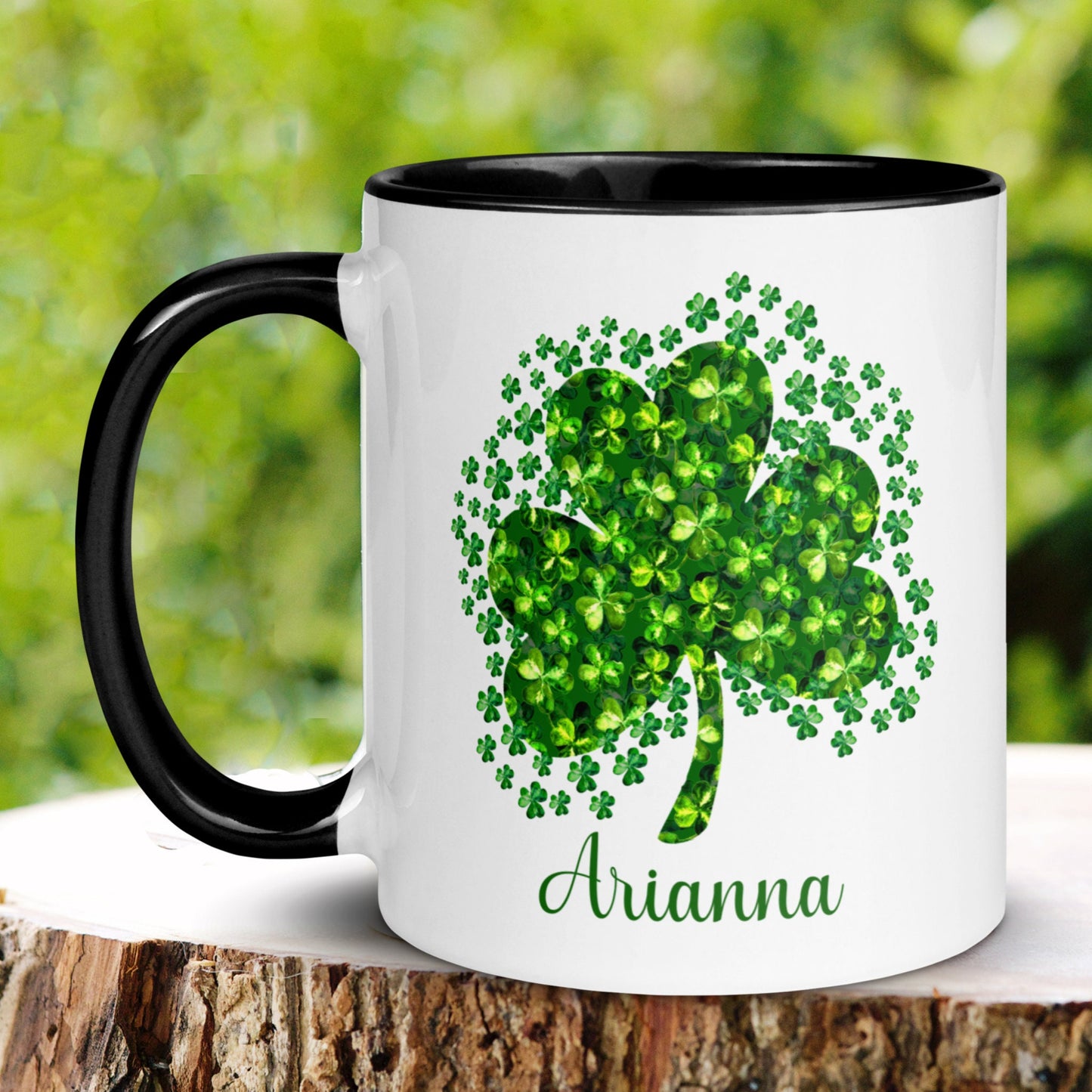 St Patricks Day Mug, Personalized Gift, Irish Coffee Mug, Saint Patricks Day - Zehnaria - MORE HOLIDAYS & SEASONS - Mugs