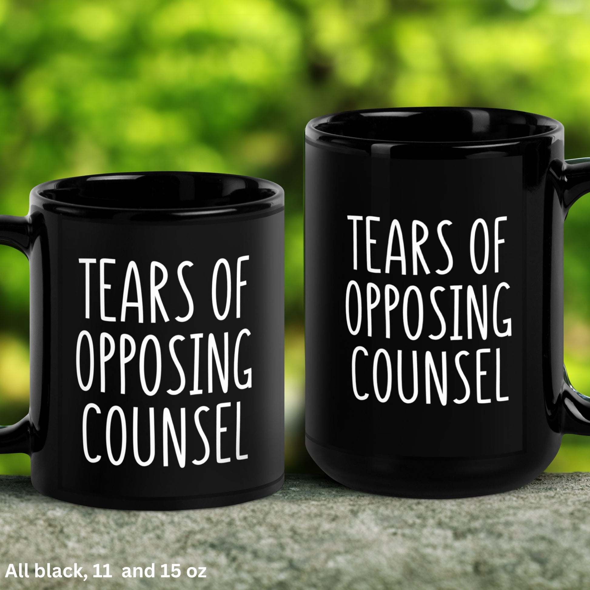 Lawyer Mug, Tears of Opposing Counsel Mug, Lawyer Coffee Mug, Law Student Mug - Zehnaria - CAREER & EDUCATION - Mugs