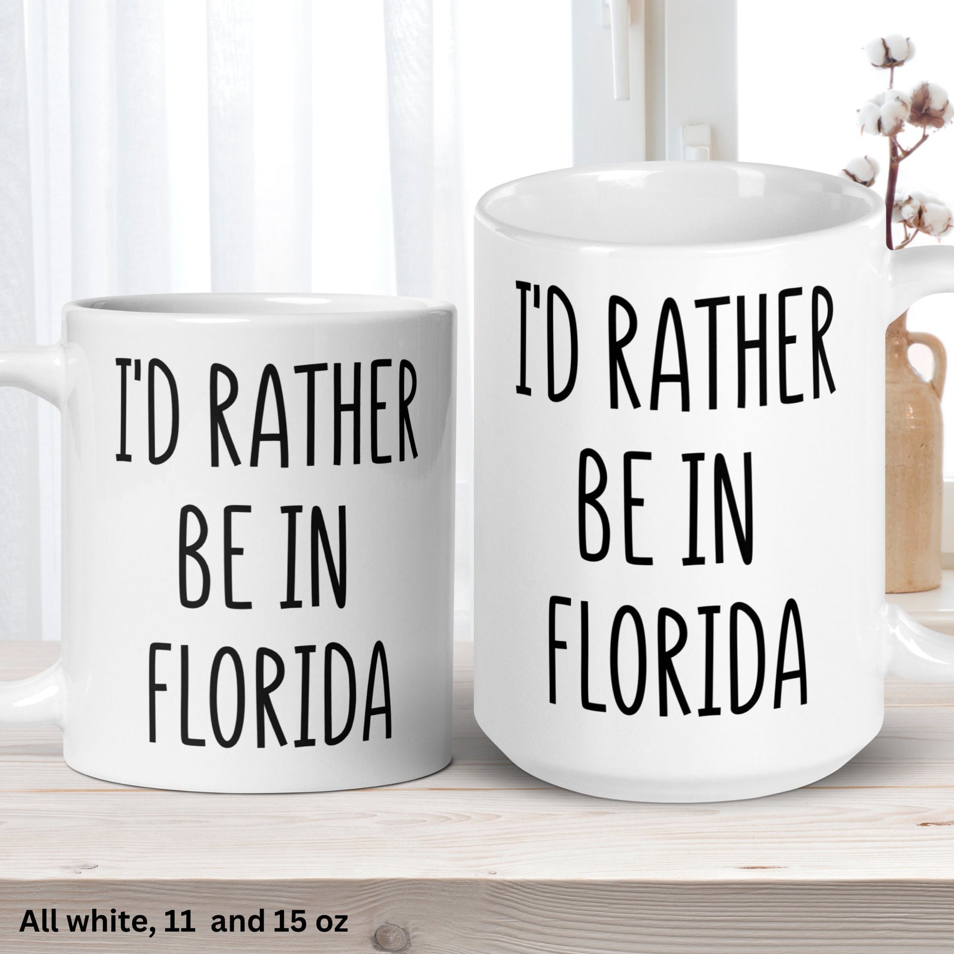 Florida Coffee Mug, Florida Gifts, Florida State Mug, Florida Mug - Zehnaria - FUNNY HUMOR - Mugs