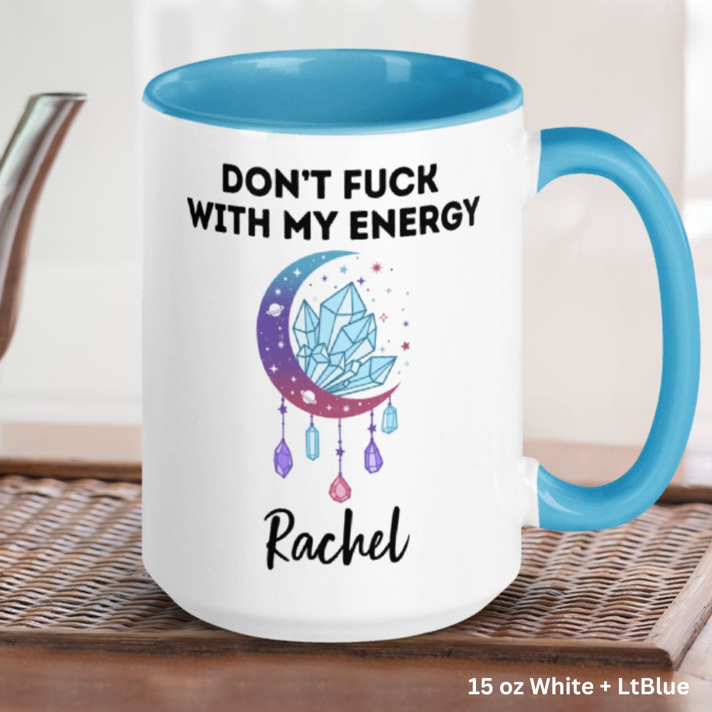 Don't Fuck With My Energy, Witch Mug, Halloween Mug Protect Your Energy, Witchy Gifts - Zehnaria - FUNNY HUMOR - Mugs