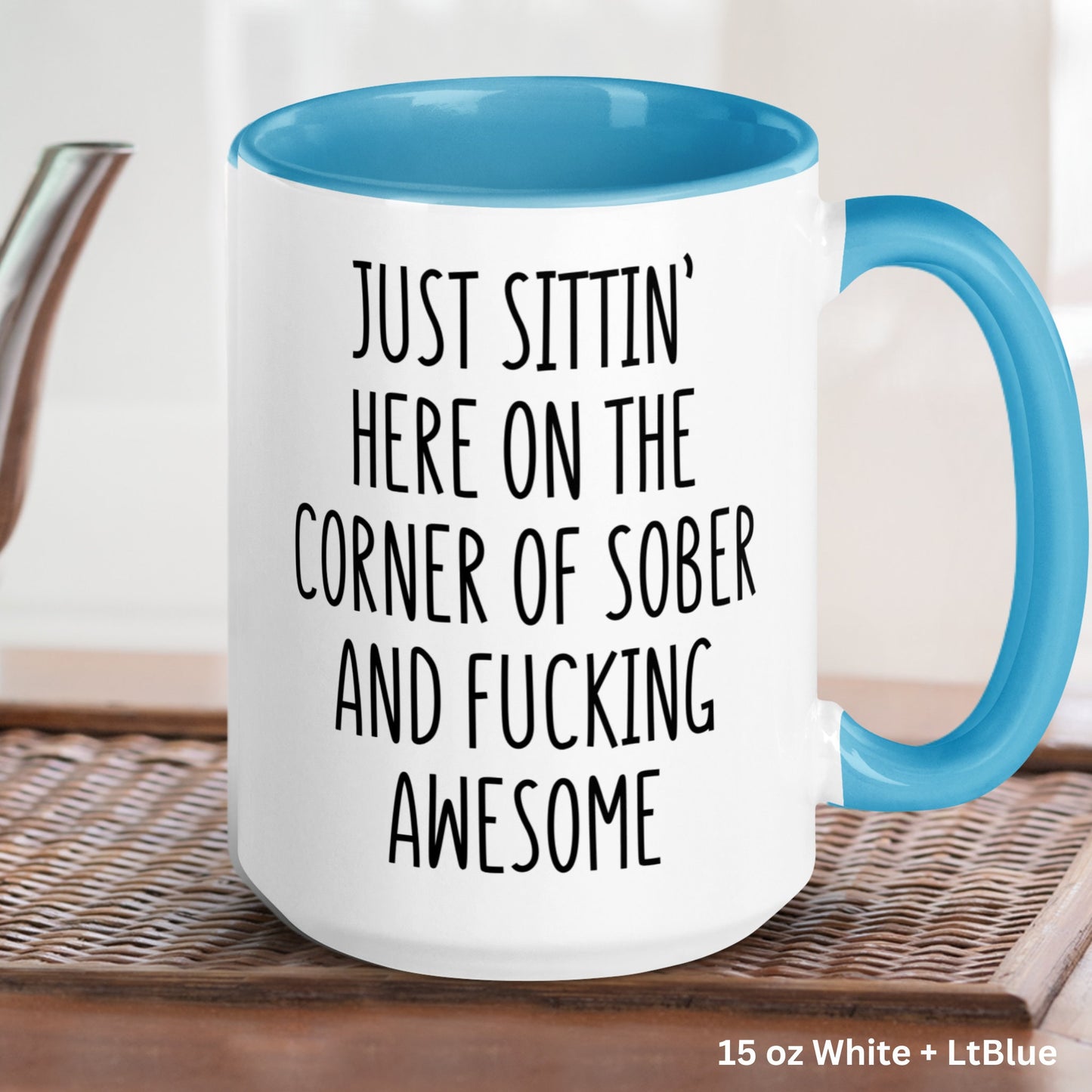 Sobriety Gifts, Sober Mug, Sober Coffee Mug, Sobriety Anniversary Gift - Zehnaria - SOBRIETY - Mugs