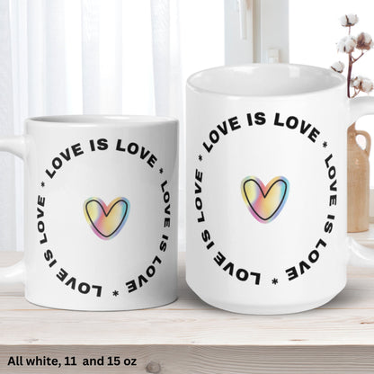 Love Mug, Heart Mug, Birthday Gift for Husband, Gift for Wife - Zehnaria - FAMILY & FRIENDS - Mugs