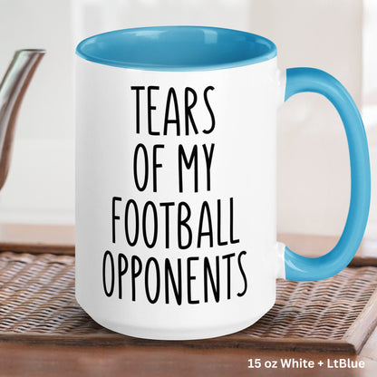 Football Mug, Football Gifts, College Football, Coach Gift - Zehnaria - HOBBIES & TRAVEL - Mugs