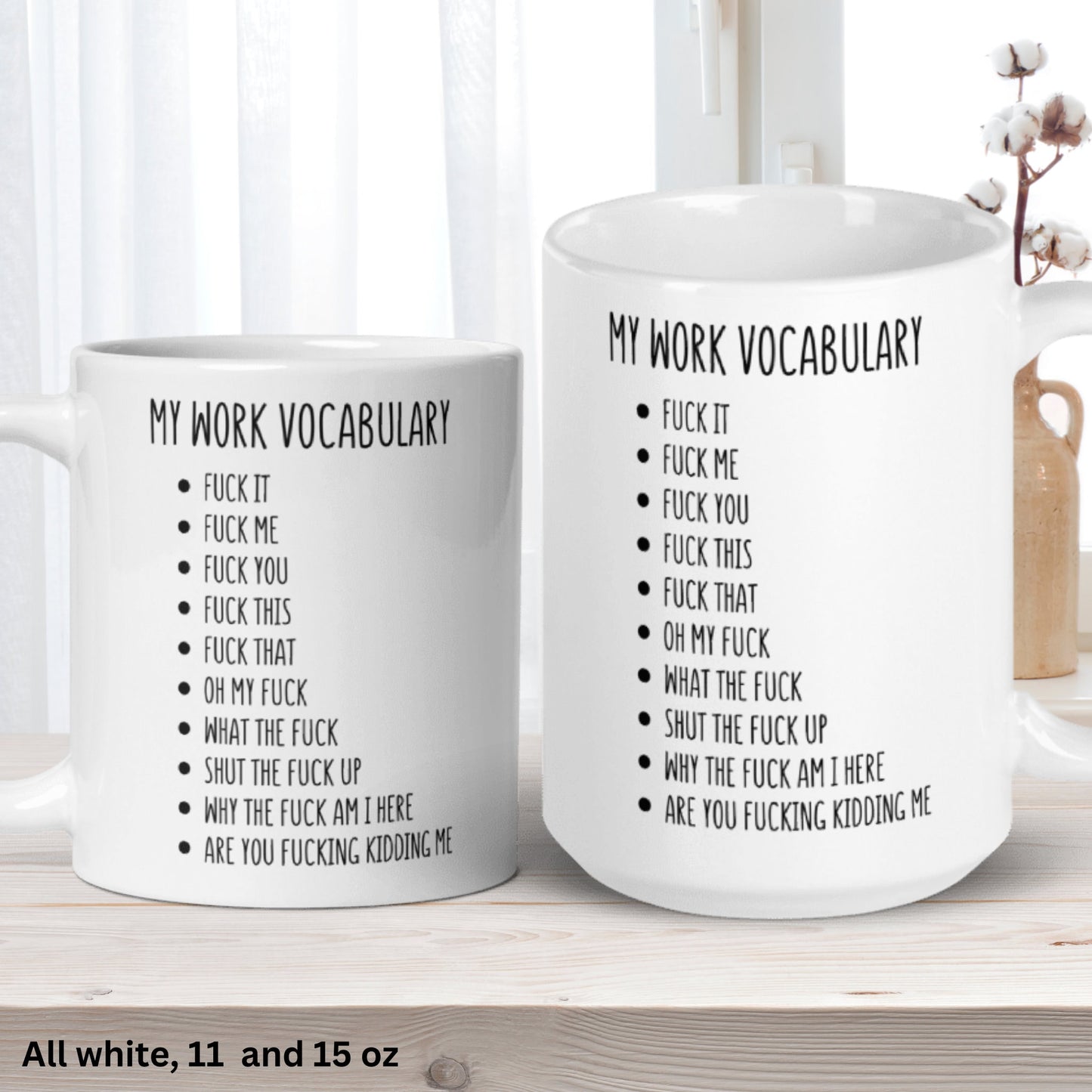 Funny Gifts, Office Mug, Work Mug, Sarcastic Mug - Zehnaria - OFFICE & WORK - Mugs