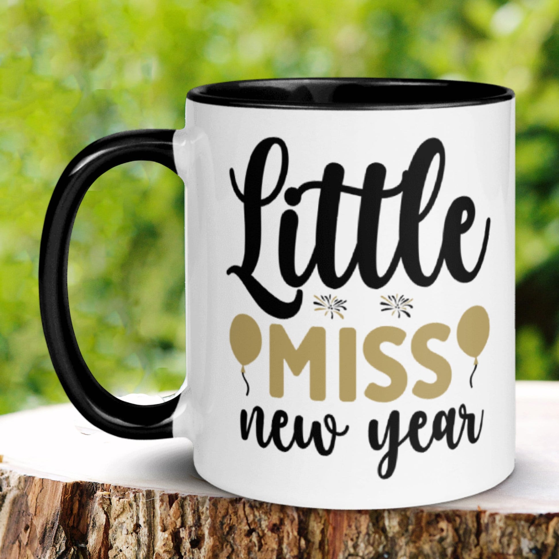 New Year Mug, Little Miss New Years Gift, Holiday Mug, Happy New Year 2024 Coffee Mug - Zehnaria - HAPPY NEW YEARS - Mugs