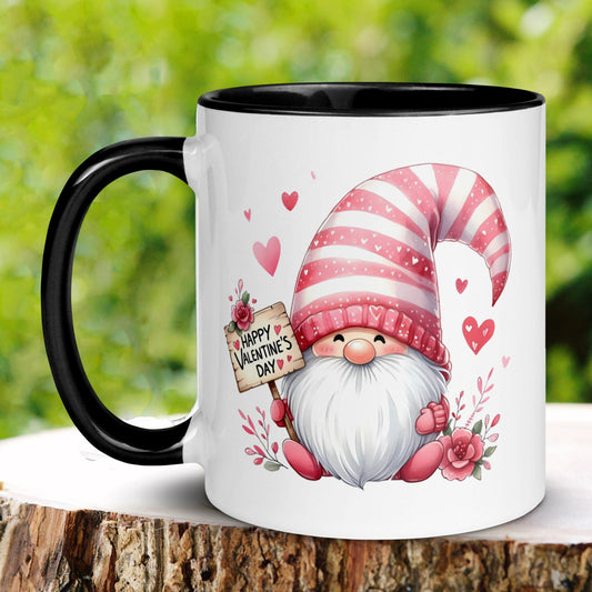 Valentines Day Gifts, Gnomes Mug, Garden Gnome Gifts, Happy Valentines Day, Love Mug, Love Gift, I Love You Mug, Valentines Coffee Mug, 1392 - Zehnaria - MORE HOLIDAYS & SEASONS - Mugs