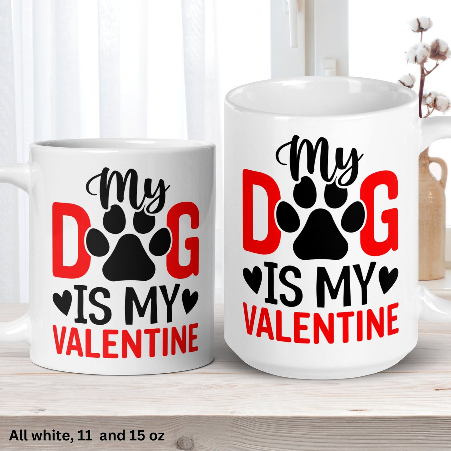 Valentine Gifts, Valentines Day Gift, Dog Mom Gift, Dog Dad Gifts, Dog Owner Mug, Dog Lover Gift, Valentine Day Gift, Funny Coffee Mug 1397 - Zehnaria - FAMILY & FRIENDS - Mugs