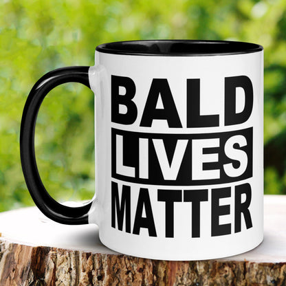 Dad Gifts, Bald Lives Matter, Fathers Day Gifts, Gifts For Dad - Zehnaria - FUNNY HUMOR - Mugs