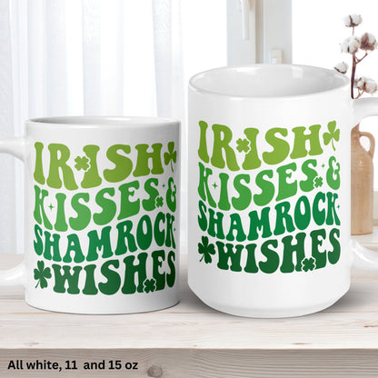 St Patricks Day Mug, Irish Mug, Retro Coffee Mug, Saint Patrick's Day Gifts, Funny Mug, Shamrock Clover, Lucky Mug, Saint Patrick Day, 1414 - Zehnaria - MORE HOLIDAYS & SEASONS - Mugs