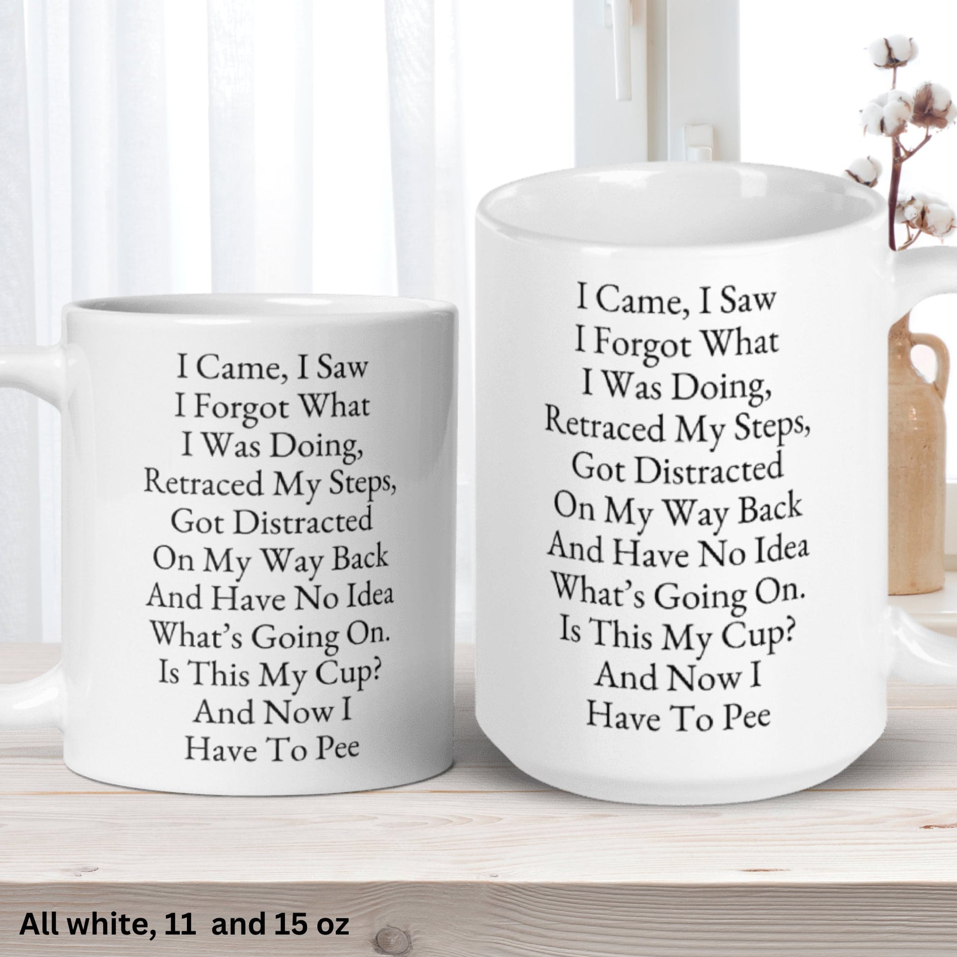 Funny Coffee Mug, Gifts for Grandma, Grandpa Mug, Senior Citizen Gifts - Zehnaria - FUNNY HUMOR - Mugs