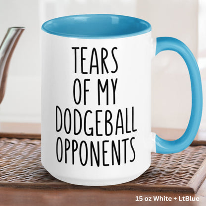 Dodgeball Gifts, Dodgeball Coffee Mug, Dodgeball Player Gifts, 15oz 11 oz - Zehnaria - HOBBIES & TRAVEL - Mugs