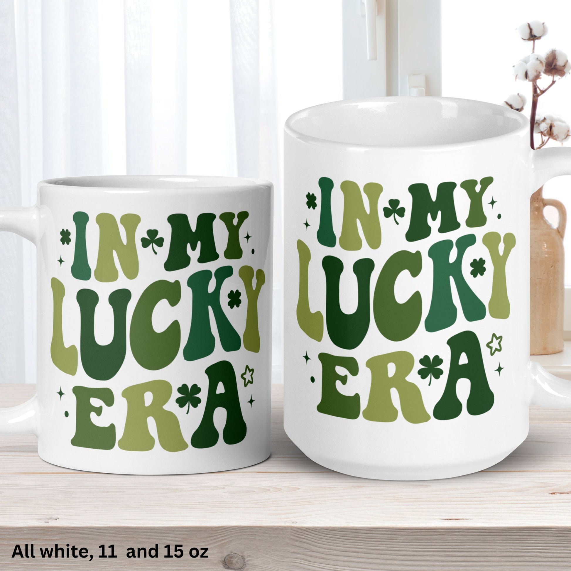 St Patricks Day Mug, Retro Coffee Mug, Saint Patrick's Day Gifts, Funny Mug - Zehnaria - MORE HOLIDAYS & SEASONS - Mugs