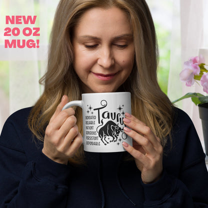 Taurus Mug, Zodiac Mug, April May Birthday Mug, Taurus Zodiac Mug - Zehnaria - BIRTHDAY & ZODIAC - Mugs