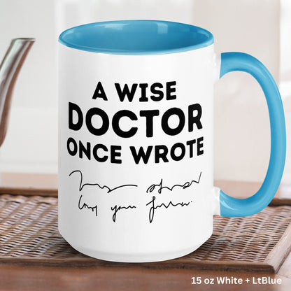 Doctor Gift, Gift For Doctor, Doctor Mug, Doctor Graduation - Zehnaria - CAREER & EDUCATION - Mugs