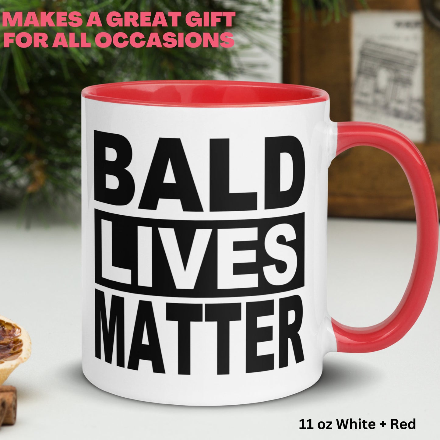 Dad Gifts, Bald Lives Matter, Fathers Day Gifts, Gifts For Dad - Zehnaria - FUNNY HUMOR - Mugs