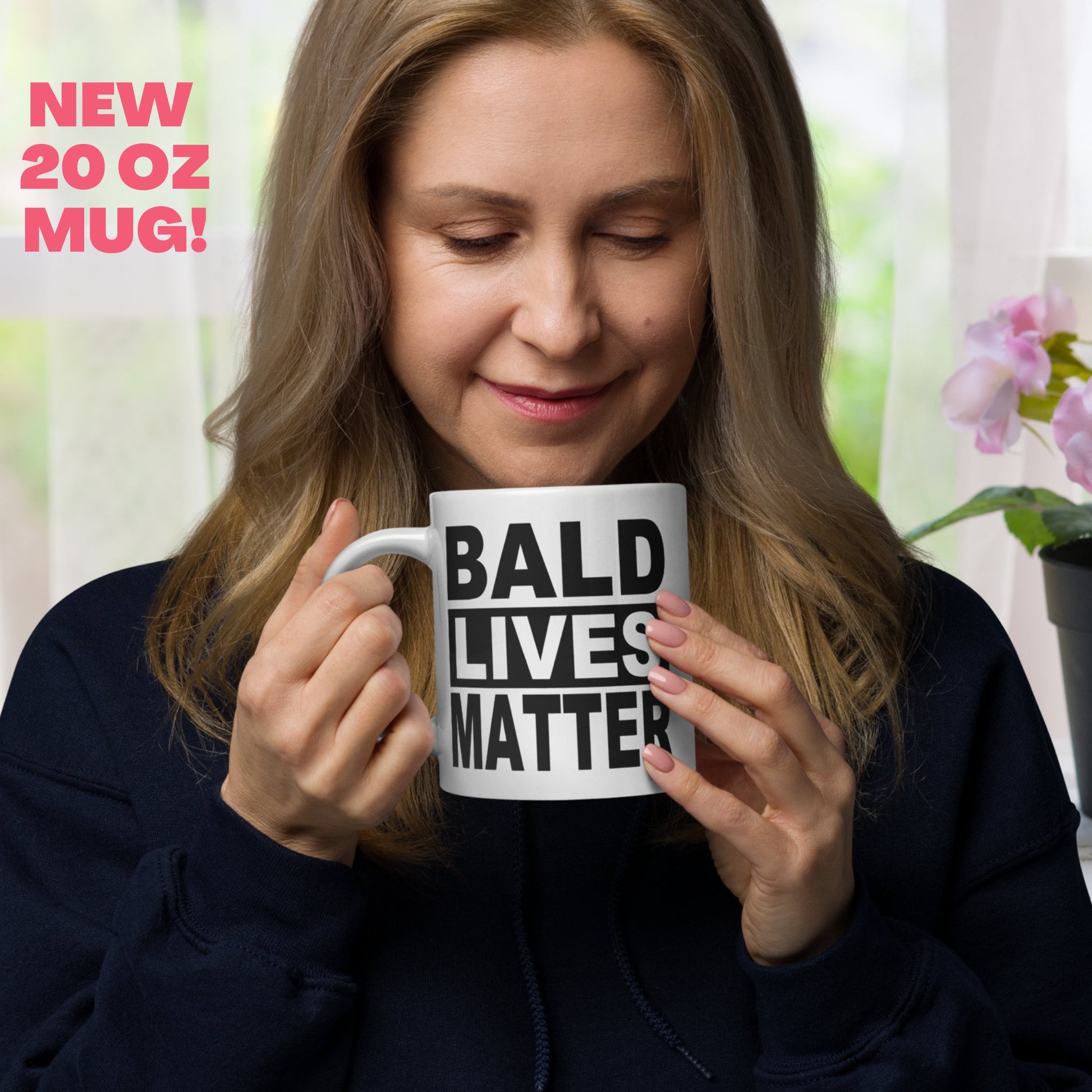 Dad Gifts, Bald Lives Matter, Fathers Day Gifts, Gifts For Dad - Zehnaria - FUNNY HUMOR - Mugs