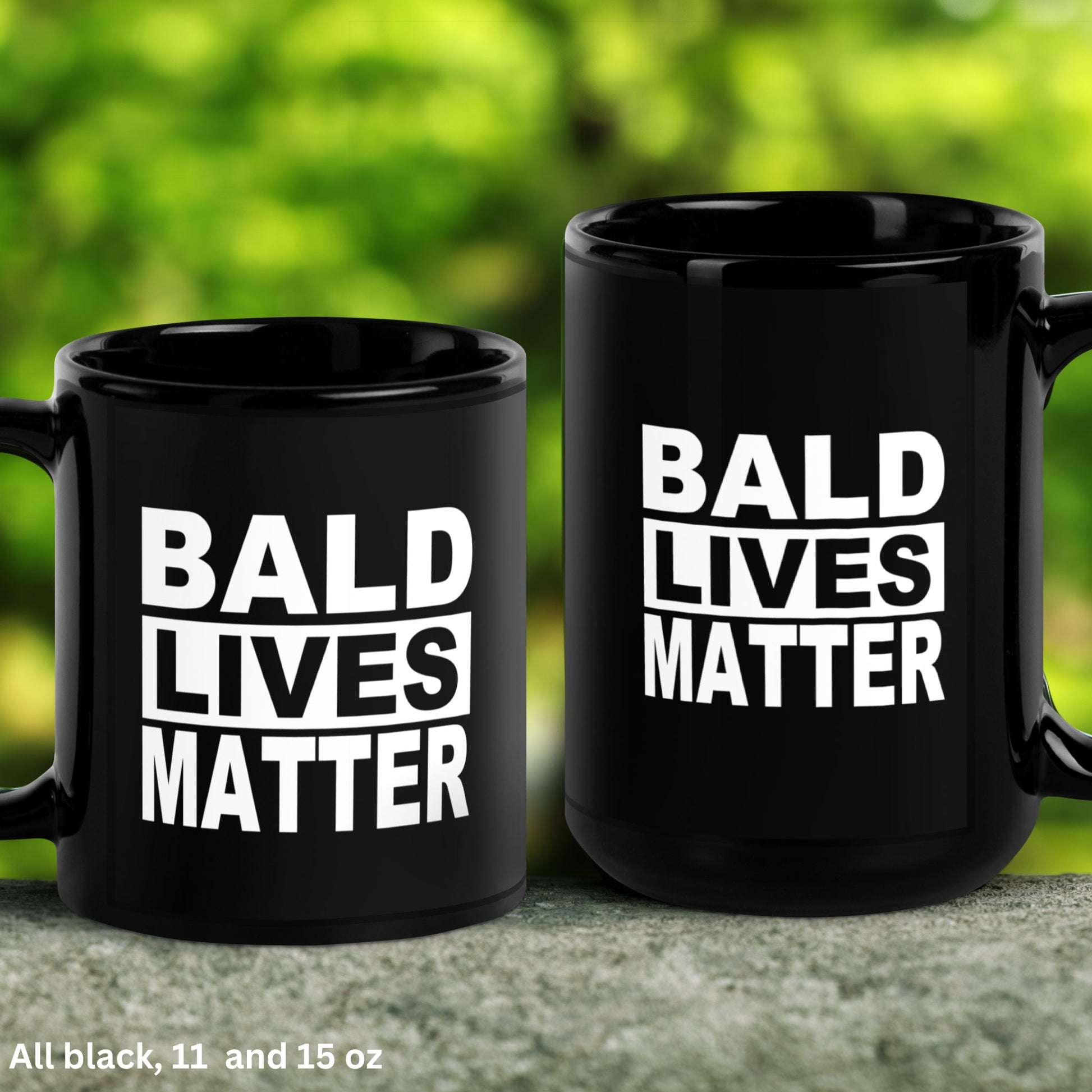 Dad Gifts, Bald Lives Matter, Fathers Day Gifts, Gifts For Dad - Zehnaria - FUNNY HUMOR - Mugs