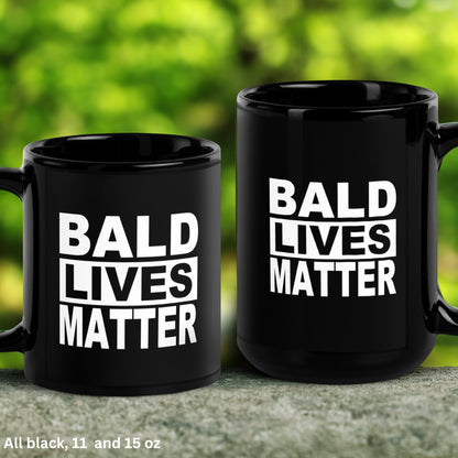 Dad Gifts, Bald Lives Matter, Fathers Day Gifts, Gifts For Dad - Zehnaria - FUNNY HUMOR - Mugs