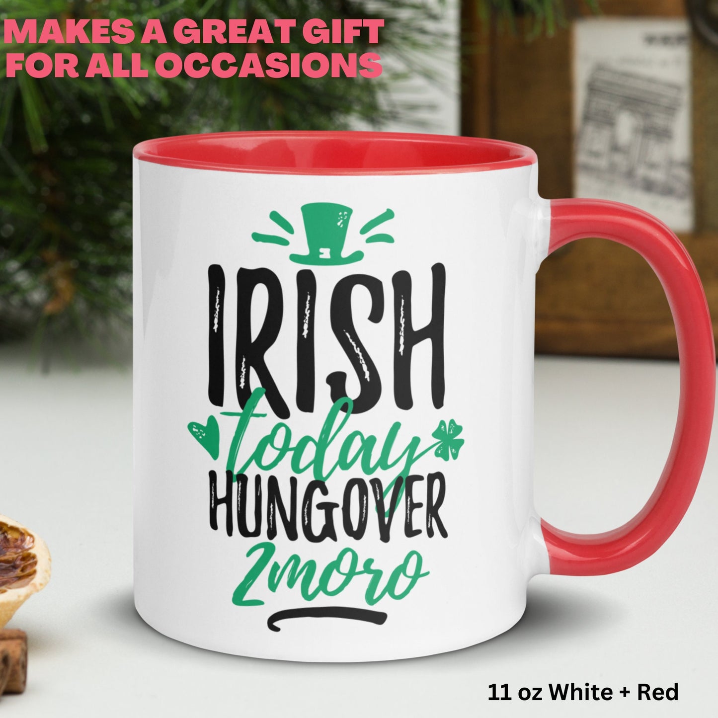 St Patricks Day Gifts, Funny Irish Coffee Mug, Happy St Patricks Day Mug, Saint Patrick's Day Gift - Zehnaria - MORE HOLIDAYS & SEASONS - Mugs