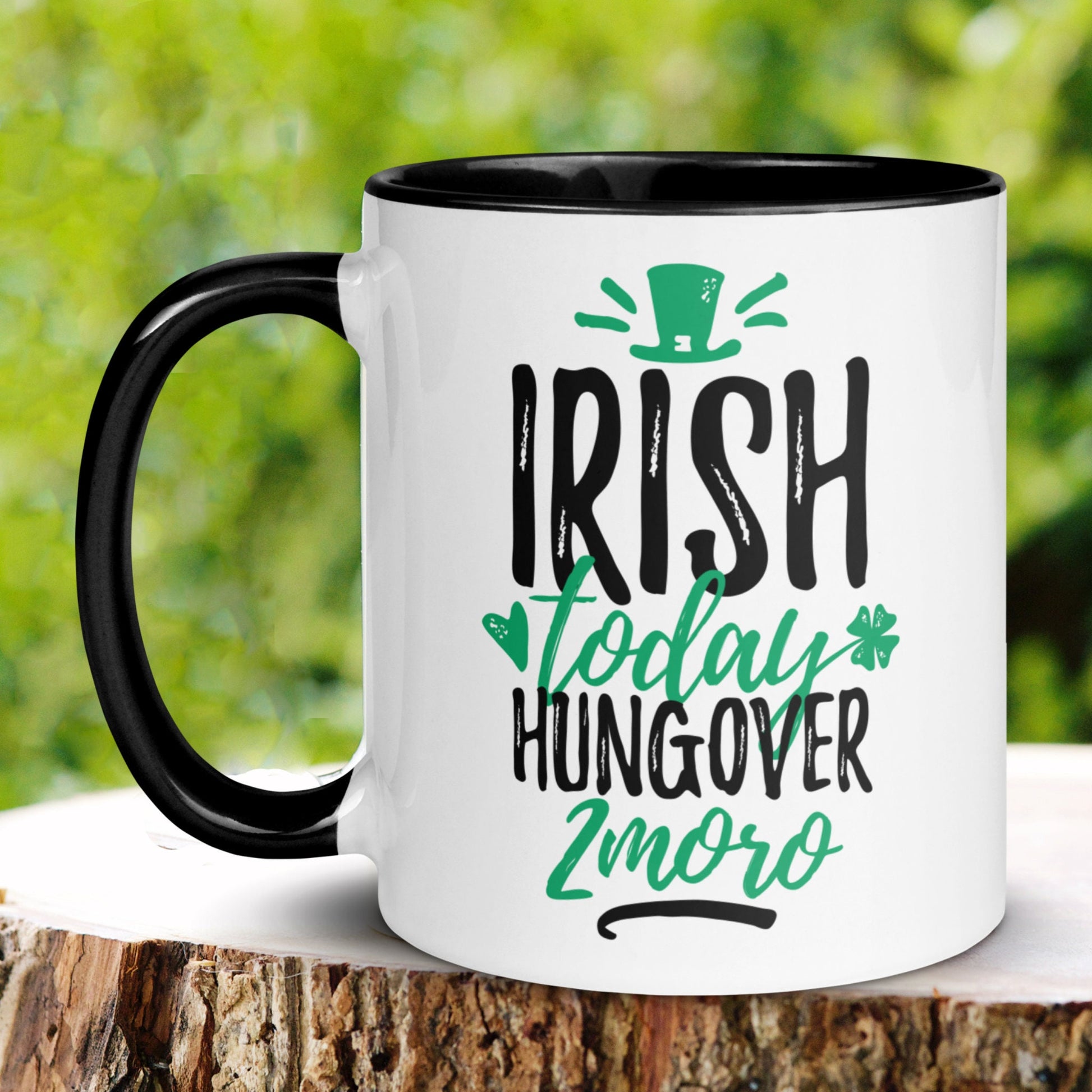 St Patricks Day Gifts, Funny Irish Coffee Mug, Happy St Patricks Day Mug, Saint Patrick's Day Gift - Zehnaria - MORE HOLIDAYS & SEASONS - Mugs