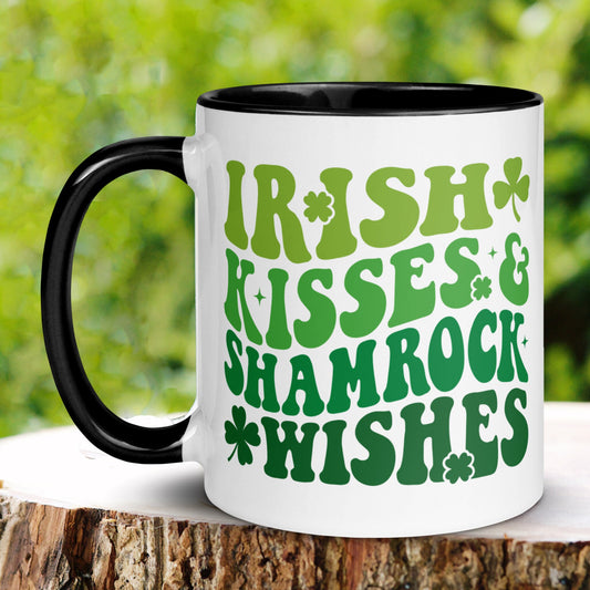 St Patricks Day Mug, Irish Mug, Retro Coffee Mug, Saint Patrick's Day Gifts, Funny Mug, Shamrock Clover, Lucky Mug, Saint Patrick Day, 1414 - Zehnaria - MORE HOLIDAYS & SEASONS - Mugs