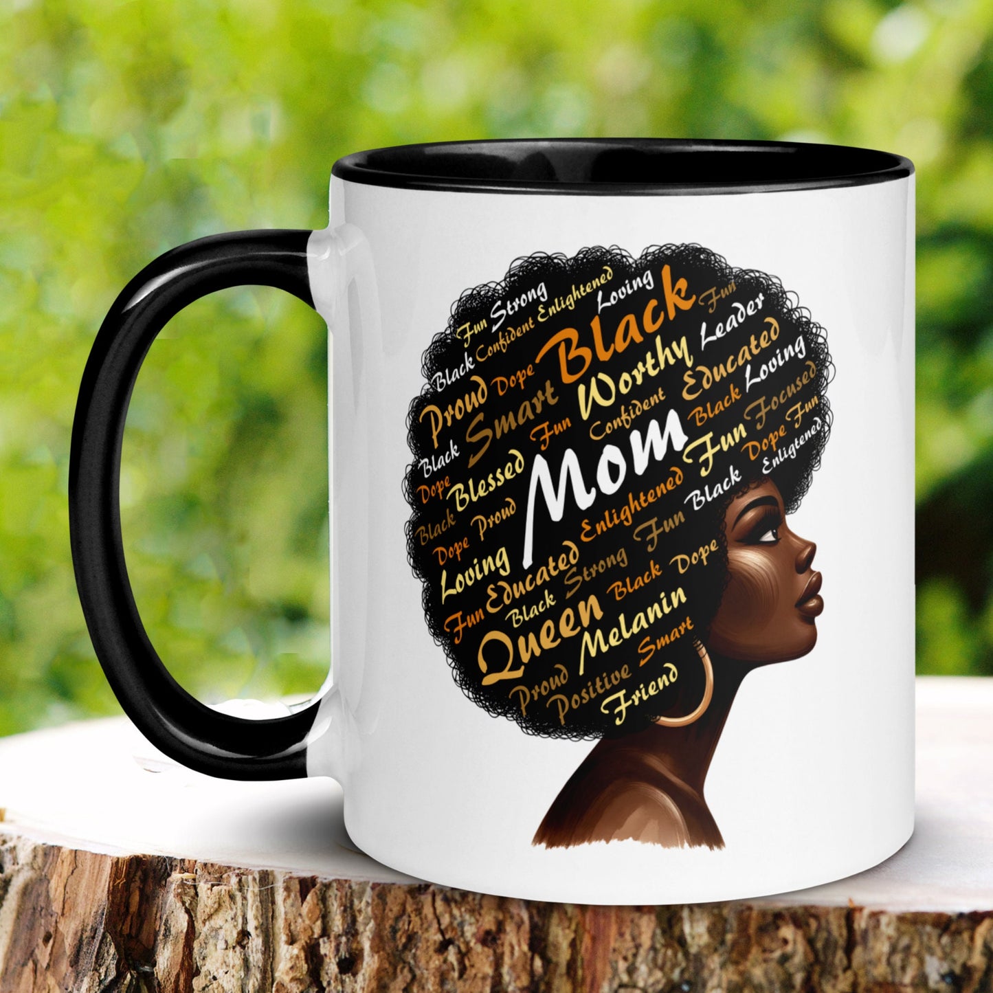 Black Girl Magic, Black History Month, Juneteenth, Black Queen Mug - Zehnaria - CULTURAL - Mugs