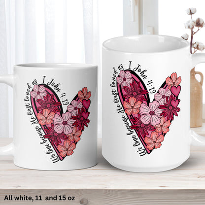 Christian Gifts, Christian Mugs, Christian Coffee Mug, Valentines Mug - Zehnaria - FAITH AND RELIGION - Mugs