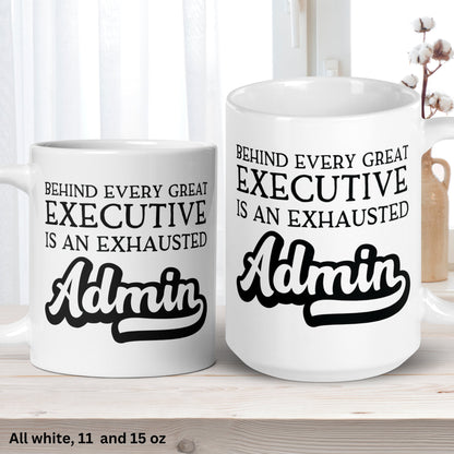 Administrator Gift, Admin Assistant Gift, Admin Appreciation Gift, Staff Appreciation - Zehnaria - OFFICE & WORK - Mugs