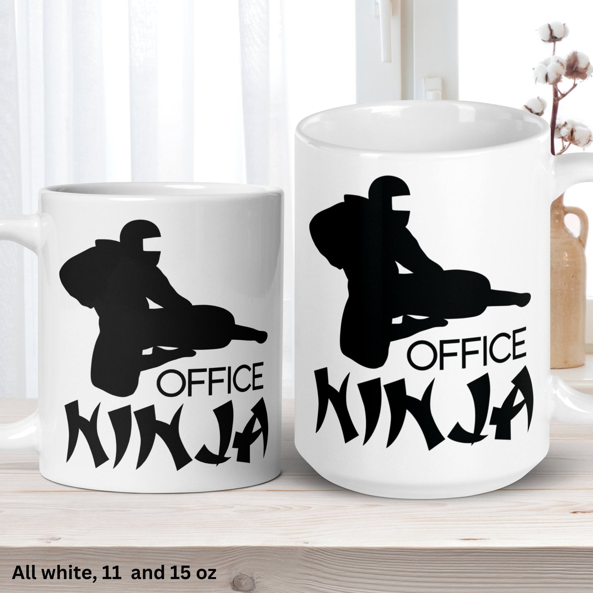 Admin Assistant Gift, Office Ninja, Administrative Staff Appreciation, Receptionist Gifts - Zehnaria - OFFICE & WORK - Mugs