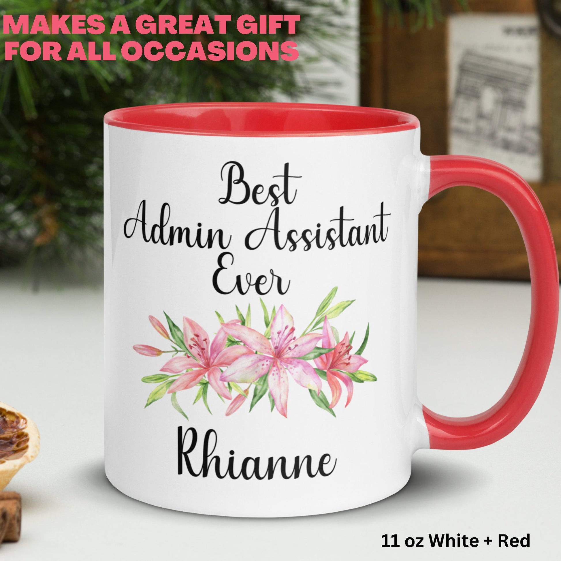 Admin Assistant Gift, Admin Coffee Mug, Secretary Day Gifts, Administrative Professionals Day Cup - Zehnaria - FAMILY & FRIENDS - Mugs