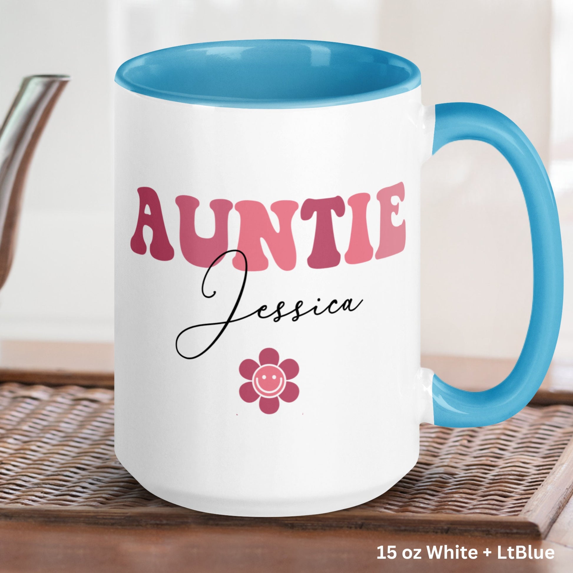 In My Auntie Era, Retro Mug, Aunt Gift, Gifts For Aunt - Zehnaria - FAMILY & FRIENDS - Mugs