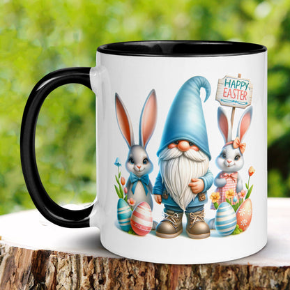 Easter Gifts, Easter Mug, Gnome Coffee Mug, Easter Bunny Mug, Garden Gnomes, Easter Gnomes, Happy Easter, Gnome Cup, Gnome Gifts, 1457 - Zehnaria - MORE HOLIDAYS & SEASONS - Mugs