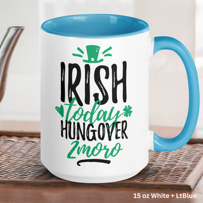 St Patricks Day Gifts, Funny Irish Coffee Mug, Happy St Patricks Day Mug, Saint Patrick's Day Gift - Zehnaria - MORE HOLIDAYS & SEASONS - Mugs