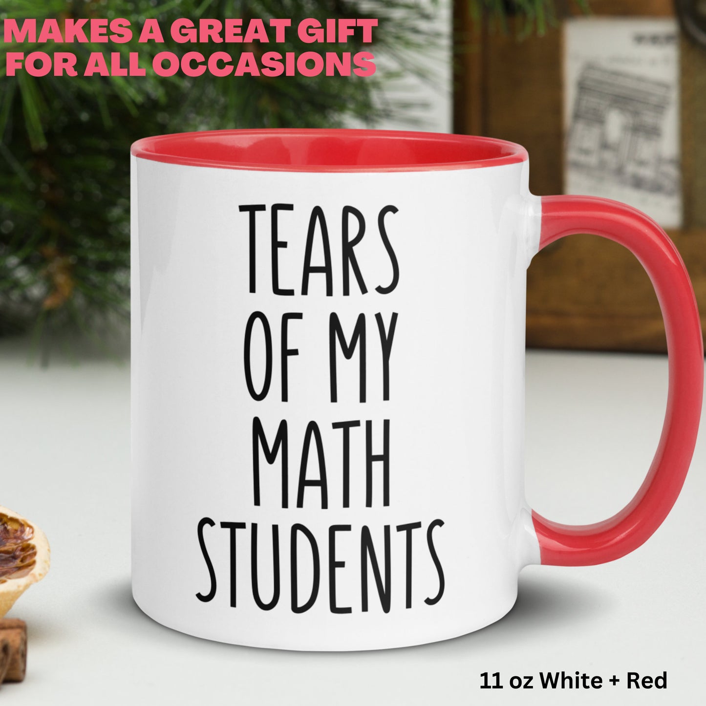 Math Teacher Mug, 15 oz 11 oz, Teacher Mug, Tears of My Math Students Mug - Zehnaria - CAREER & EDUCATION - Mugs