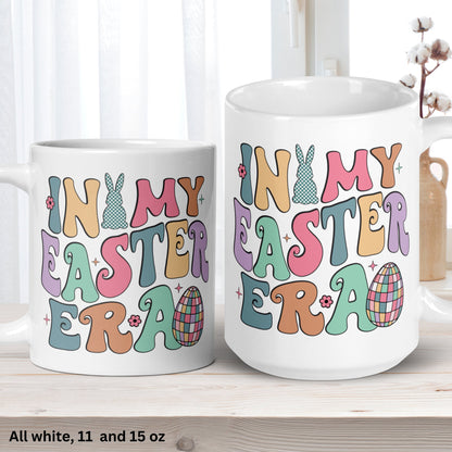 Easter Gift, In My Easter Era, In My Era, Retro Coffee Mug, Holiday Mug, Happy Easter Gifts, Easter Bunny, Easter Egg, Rabbit Mugs, 1465 - Zehnaria - MORE HOLIDAYS & SEASONS - Mugs