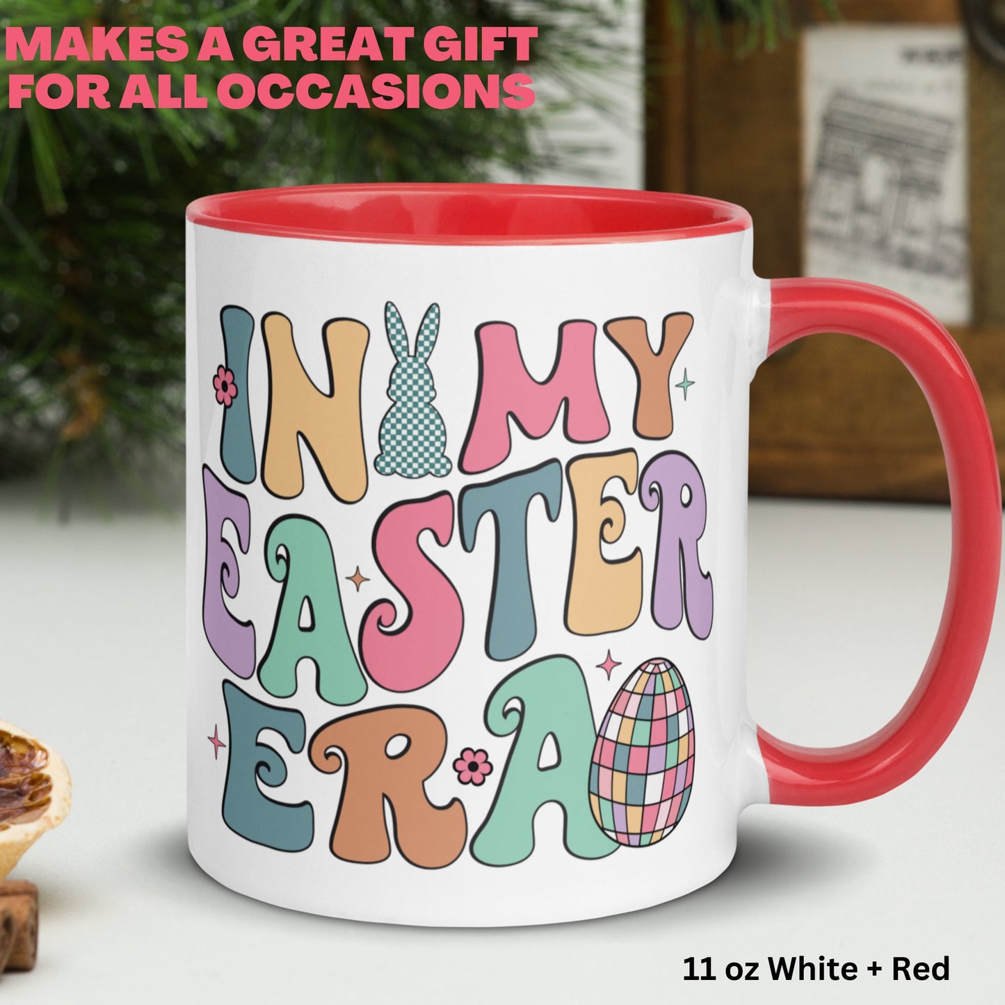 Easter Gift, In My Easter Era, In My Era, Retro Coffee Mug, Holiday Mug, Happy Easter Gifts, Easter Bunny, Easter Egg, Rabbit Mugs, 1465 - Zehnaria - MORE HOLIDAYS & SEASONS - Mugs