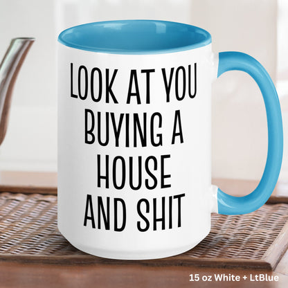 New Home Gift, Homeowner Mug, First Home Gift, New House Gifts - Zehnaria - FUNNY HUMOR - Mugs