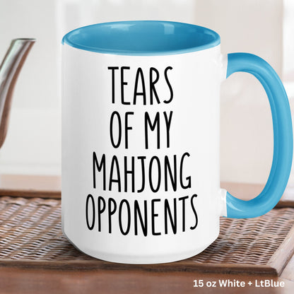 Mahjong Gifts, Mahjong Coffee Mug, Funny Gifts, Mahjong Gifts - Zehnaria - HOBBIES & TRAVEL - Mugs