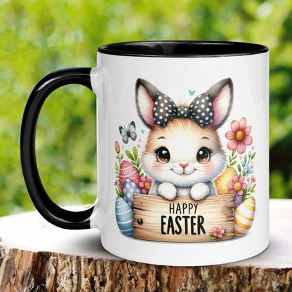 Happy Easter Mug, Easter Gifts, Easter Coffee Mug, Easter Bunny, Bunny Mug, Easter Gift Ideas & Decor, Easter Basket, 1469 - Zehnaria - MORE HOLIDAYS & SEASONS - Mugs